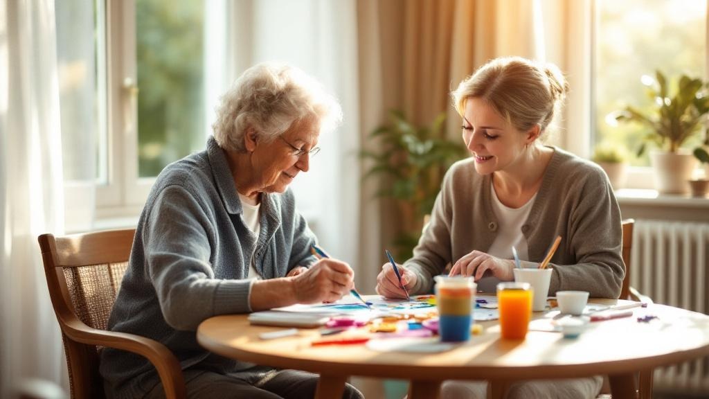 Деменция у пожилых: уход и жизнь в пансионате