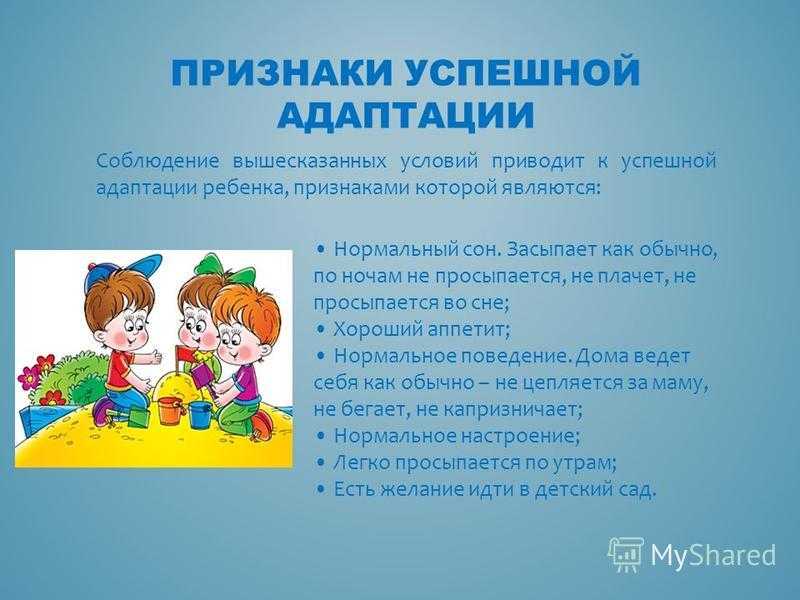  адаптация ребенка в детском саду: ее виды, советы и рекомендации для успешного привыкания малыша к условиям детского сада