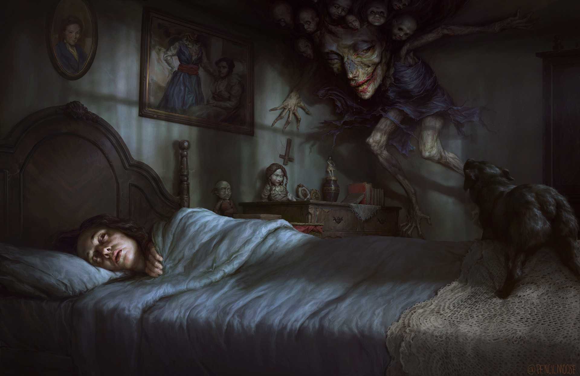 Почему снятся кошмары? причины и психология страшных снов